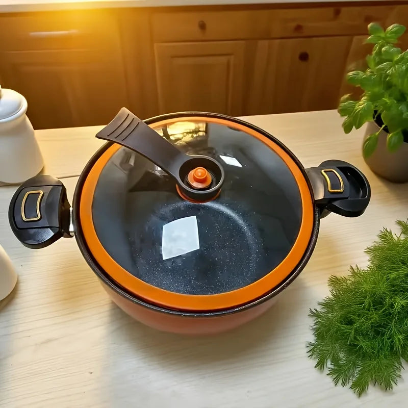 Enameled Cast Iron Dutch Oven Pot With Lid Heavy Duty