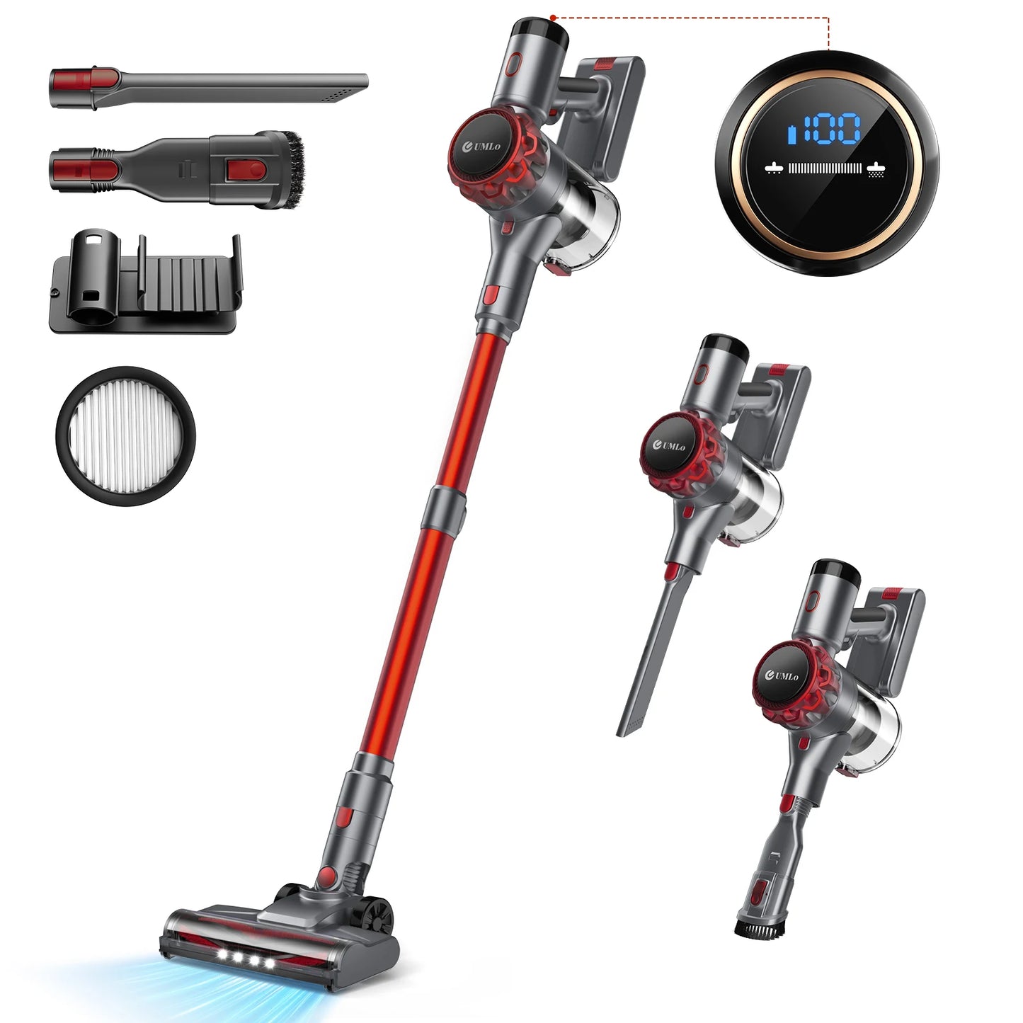 INSE YISORA Cordless Vacuum Cleaner 40KPa Suction