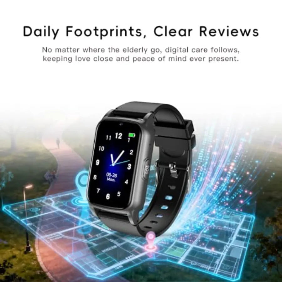 Senior Smart Watch With Fall Detection Video Call And SOS