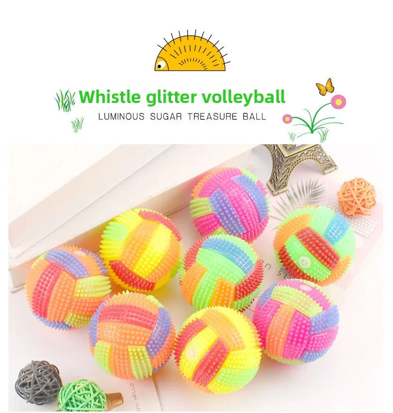 Glowing LED Ball Dog Toy For Cats And Small Dogs