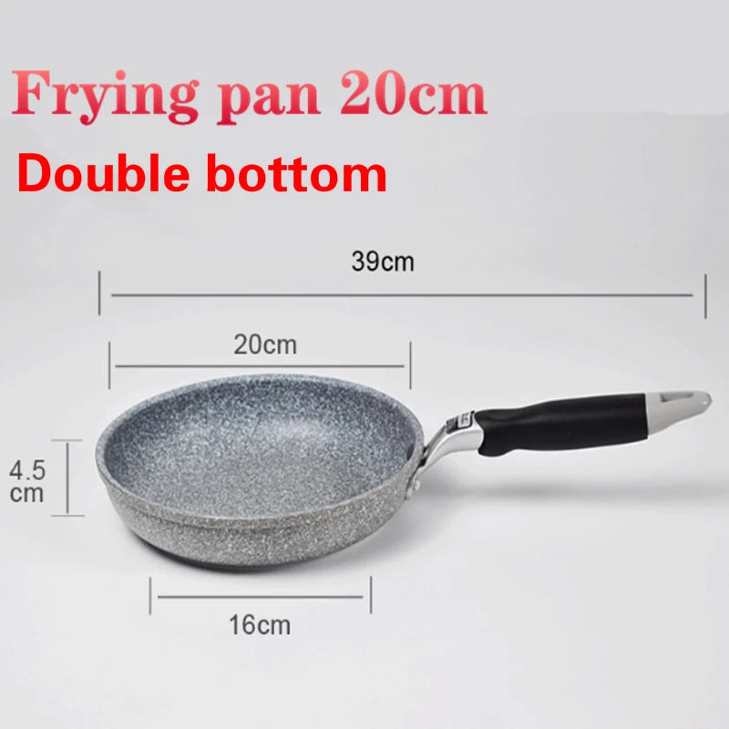 Stone Nonstick Frying Wok Pan Induction Skillet Cookware