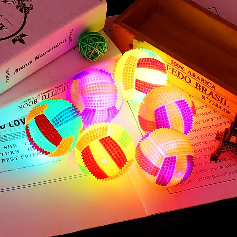 Glowing LED Ball Dog Toy For Cats And Small Dogs