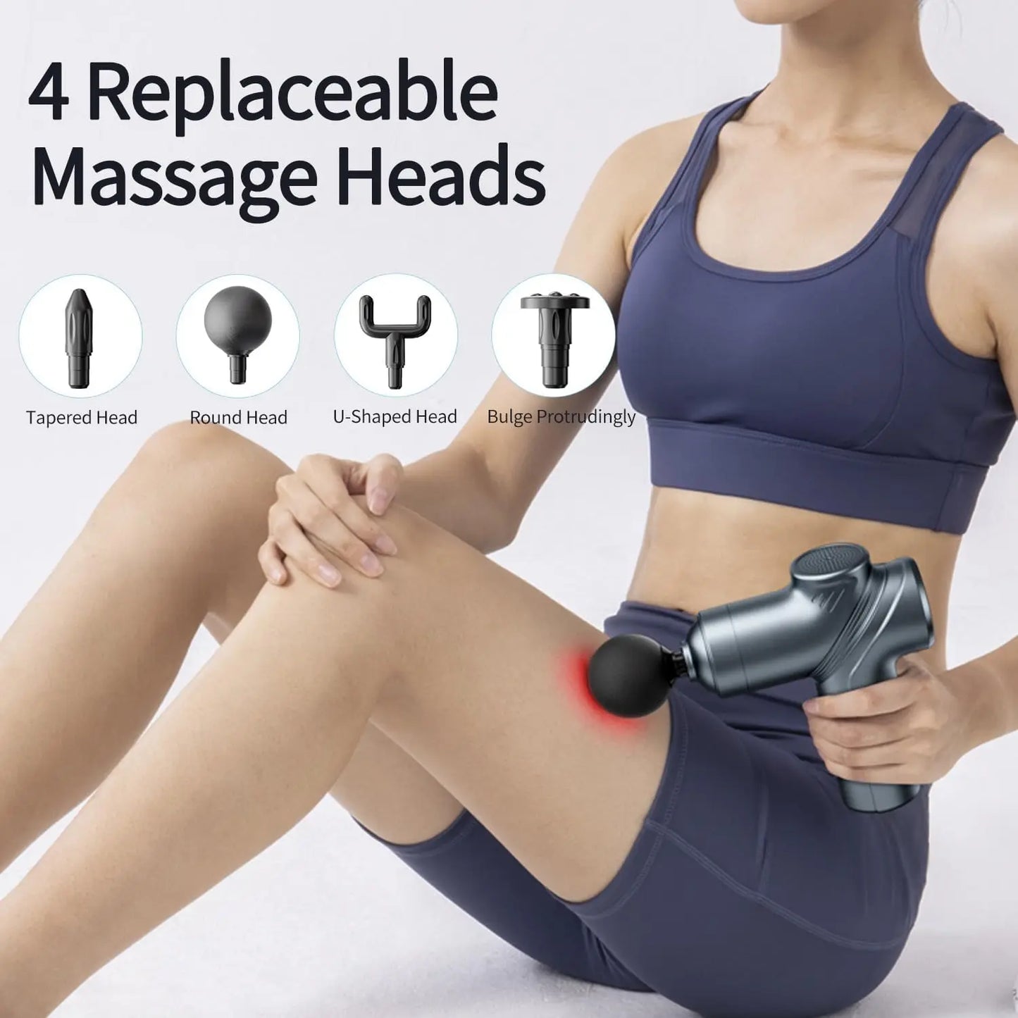 LEERCON Mini Muscle Massage Gun Silent Deep Tissue Relief
