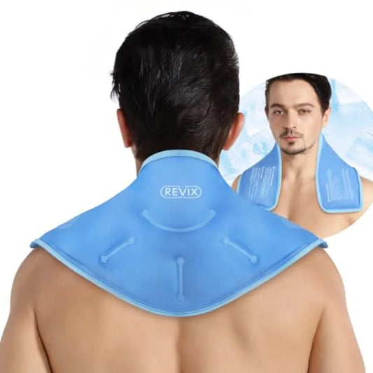 Neck Ice Pack Wrap Reusable Gel Cold Therapy Pain Relief