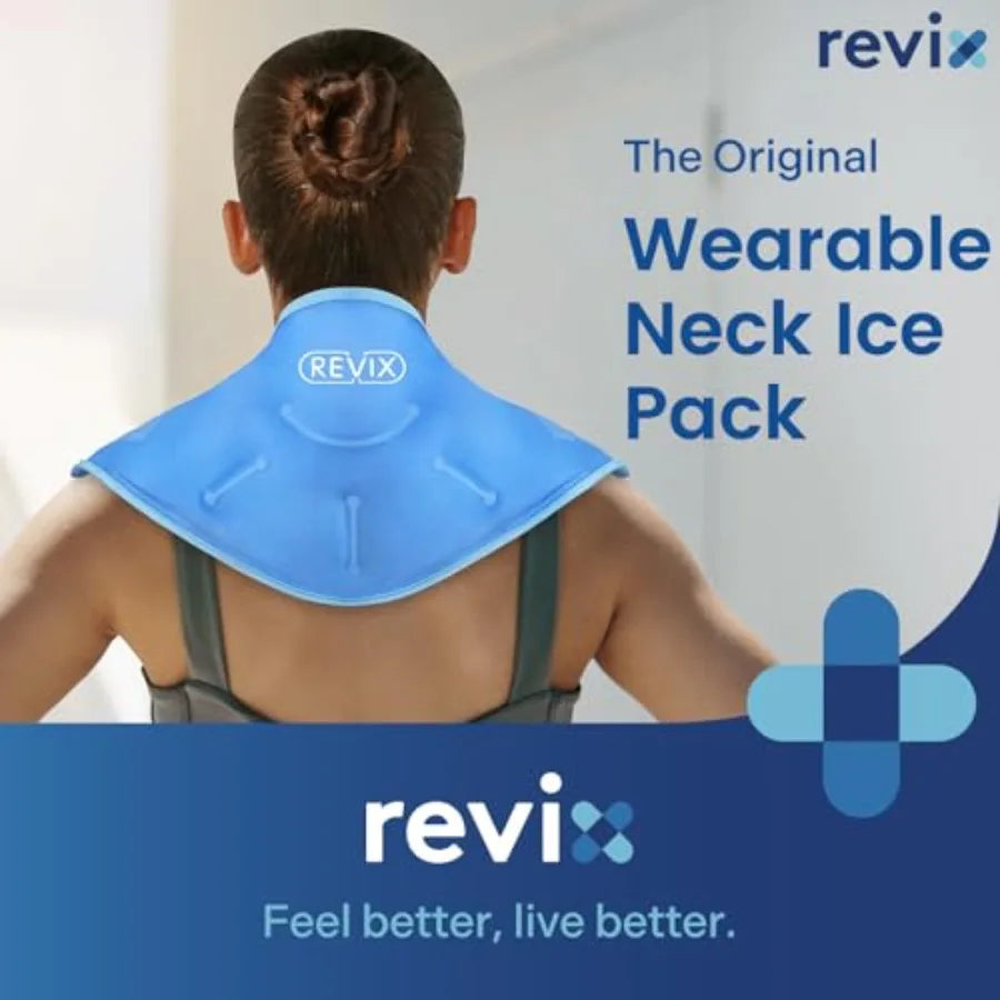 Neck Ice Pack Wrap Reusable Gel Cold Therapy Pain Relief