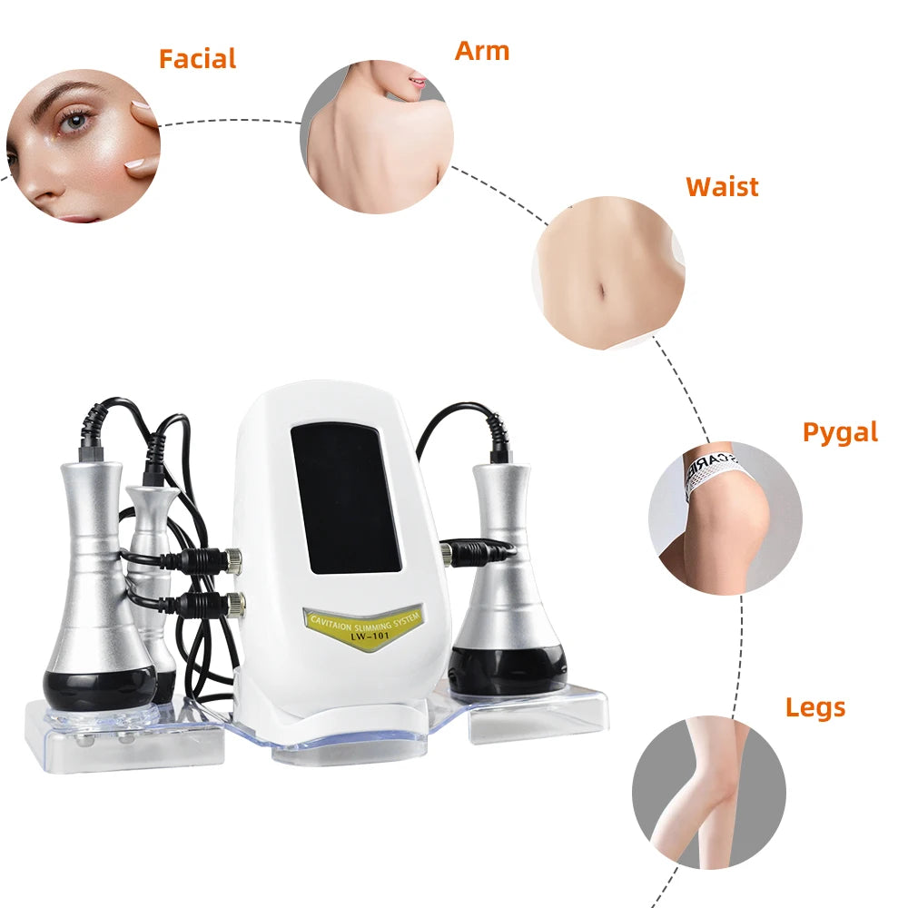 MISSHEART 3in1 Slimming Cavitation Machine Facial Body