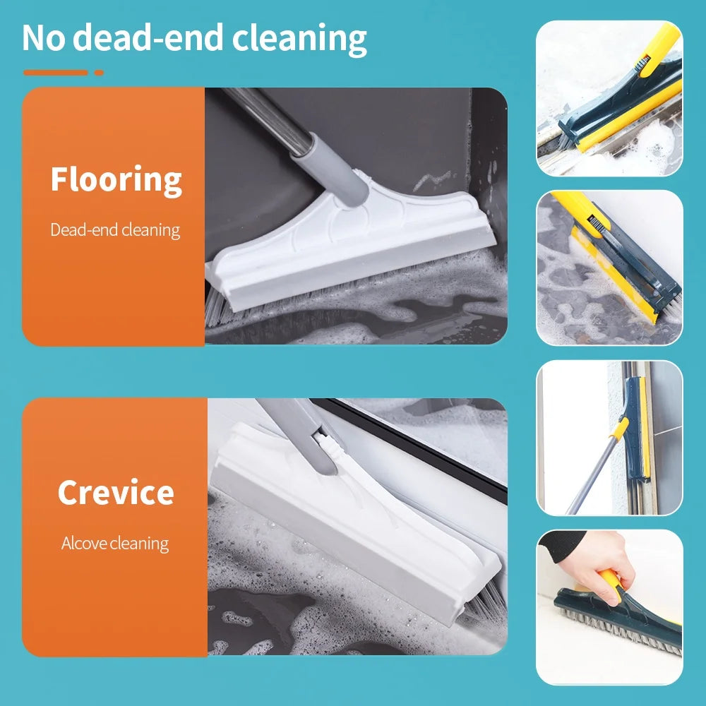 3 In 1 Cleaning Brush With Rotating Floor Brush