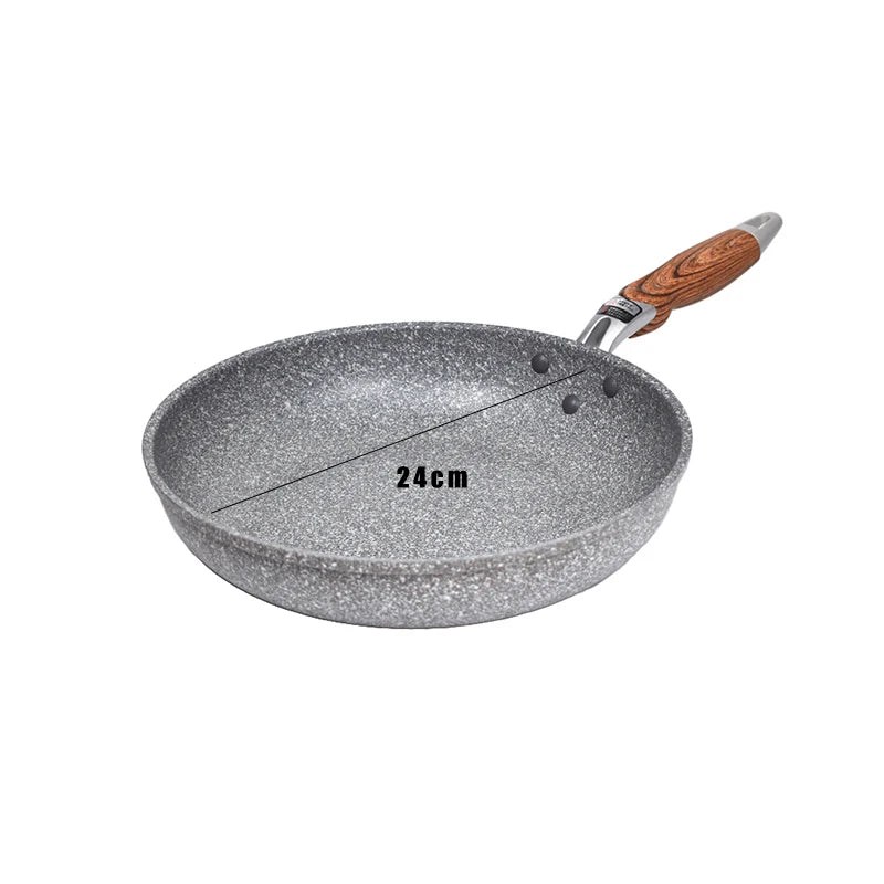 Stone Nonstick Frying Wok Pan Induction Skillet Cookware