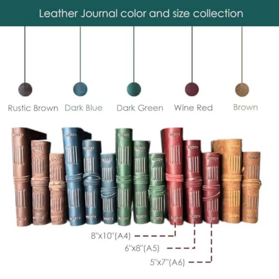 Genuine Leather Journal For Writing And Work