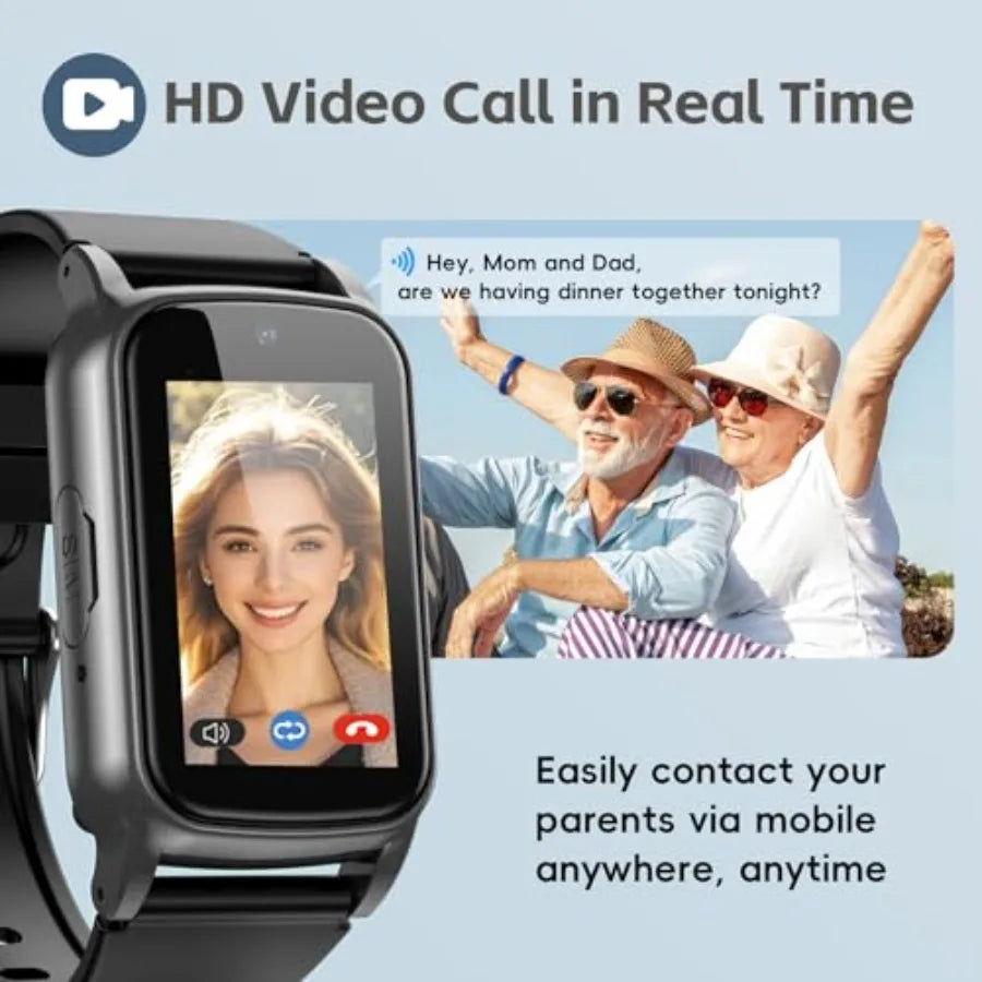 Senior Smart Watch With Fall Detection Video Call And SOS