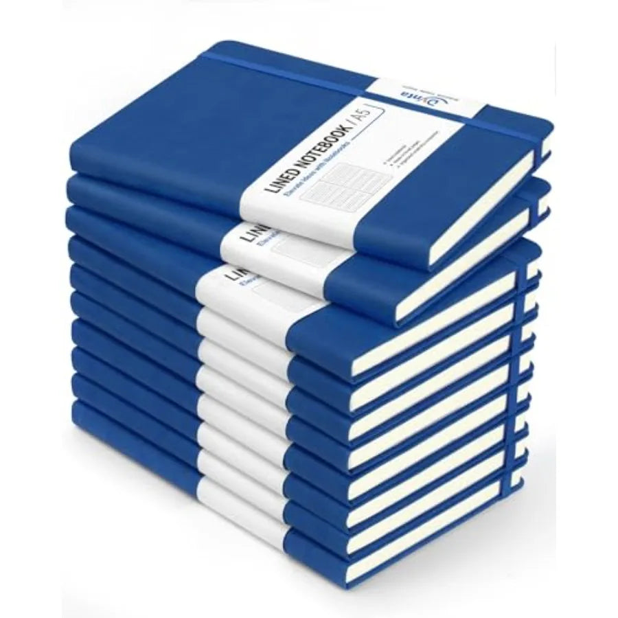 Hardcover Lined Journals 200 Pages Bulk Pack