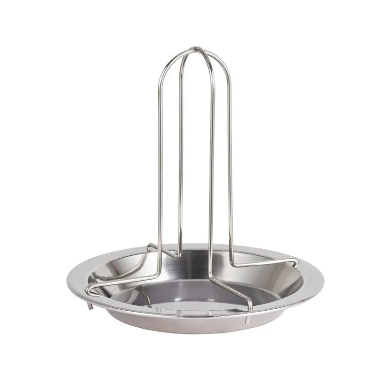 Stainless Steel Chicken Roaster Stand With Bowl