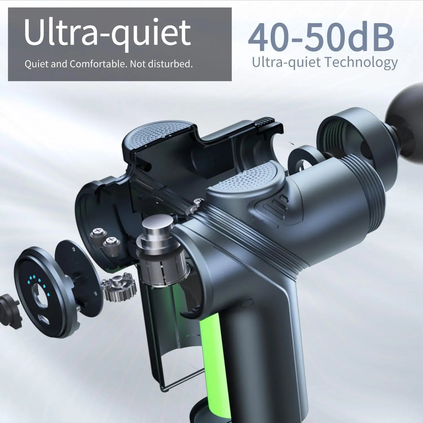 LEERCON Mini Muscle Massage Gun Silent Deep Tissue Relief
