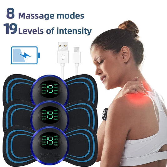 EMS Neck Massager Device For Pain Relief