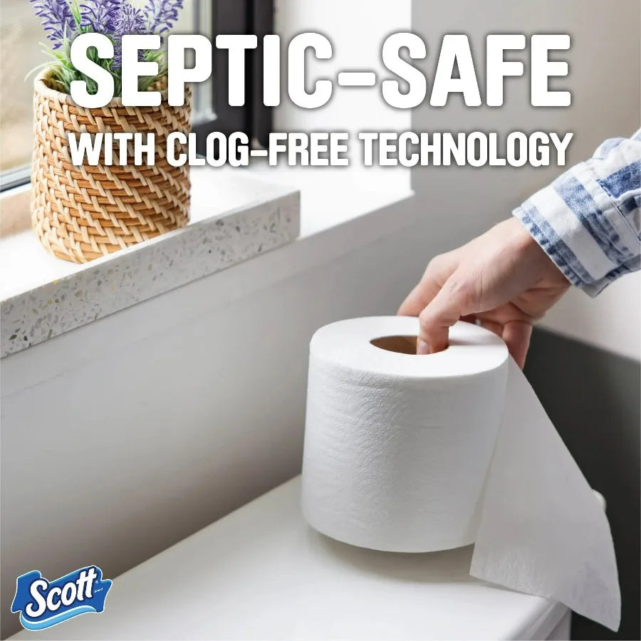 1000-Sheet Toilet Paper, 36 Rolls, 1000 Sheets Per Roll