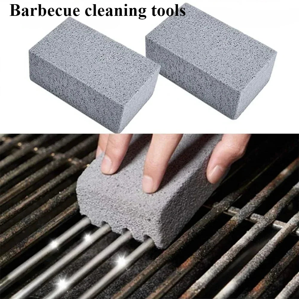 BBQ Grill Cleaning Stone Set 4-Piece Pumice Block