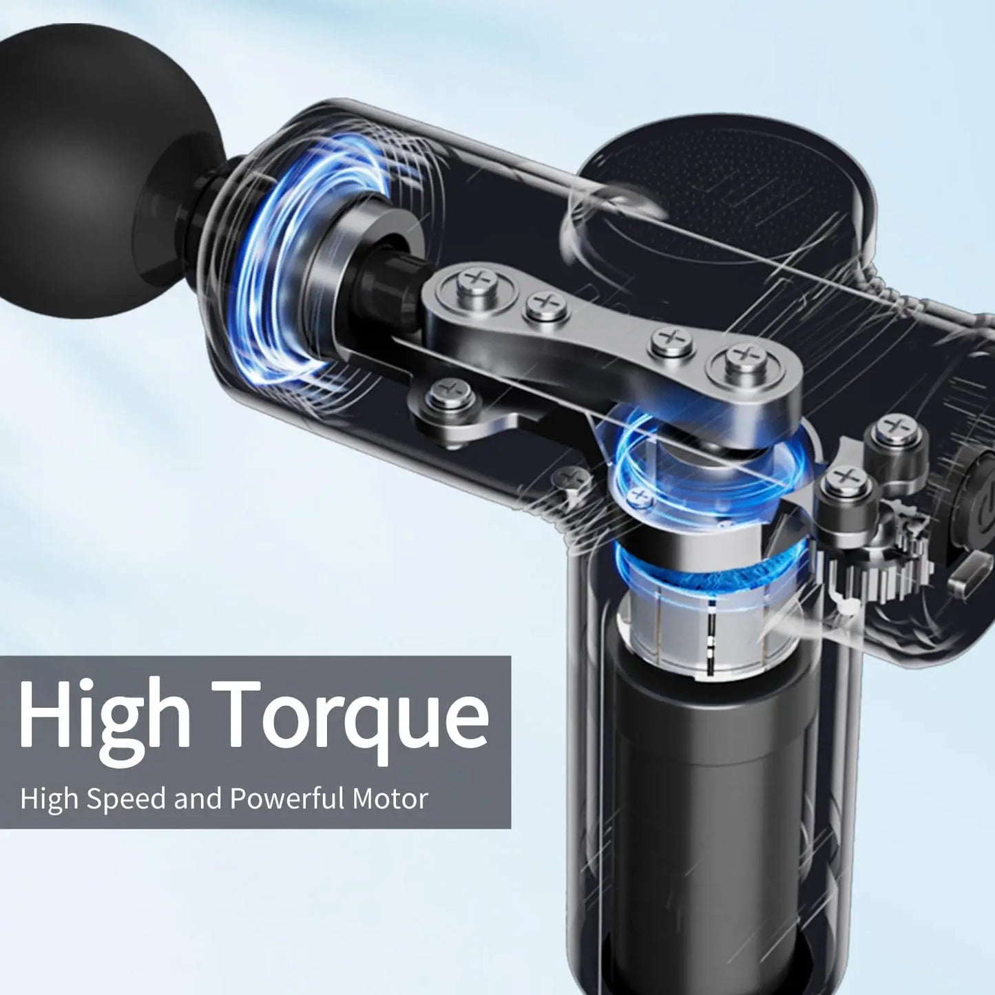 LEERCON Mini Muscle Massage Gun Silent Deep Tissue Relief