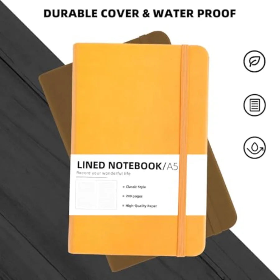 Hardcover Journal Notebooks Lined Bulk Pack