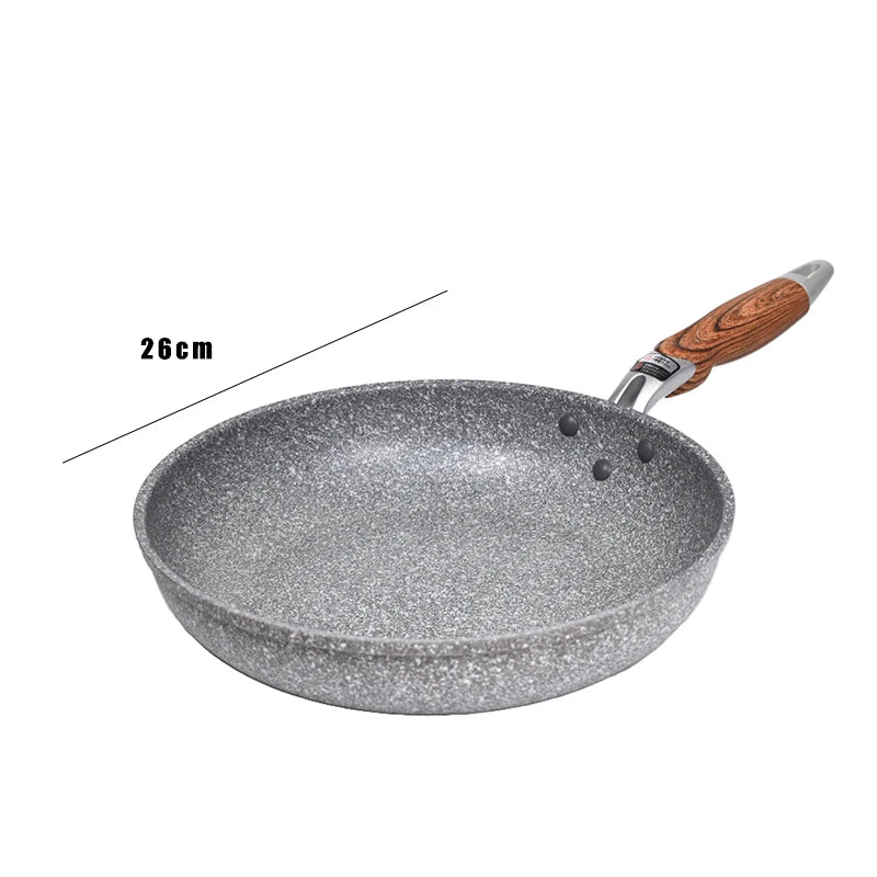 Stone Nonstick Frying Wok Pan Induction Skillet Cookware