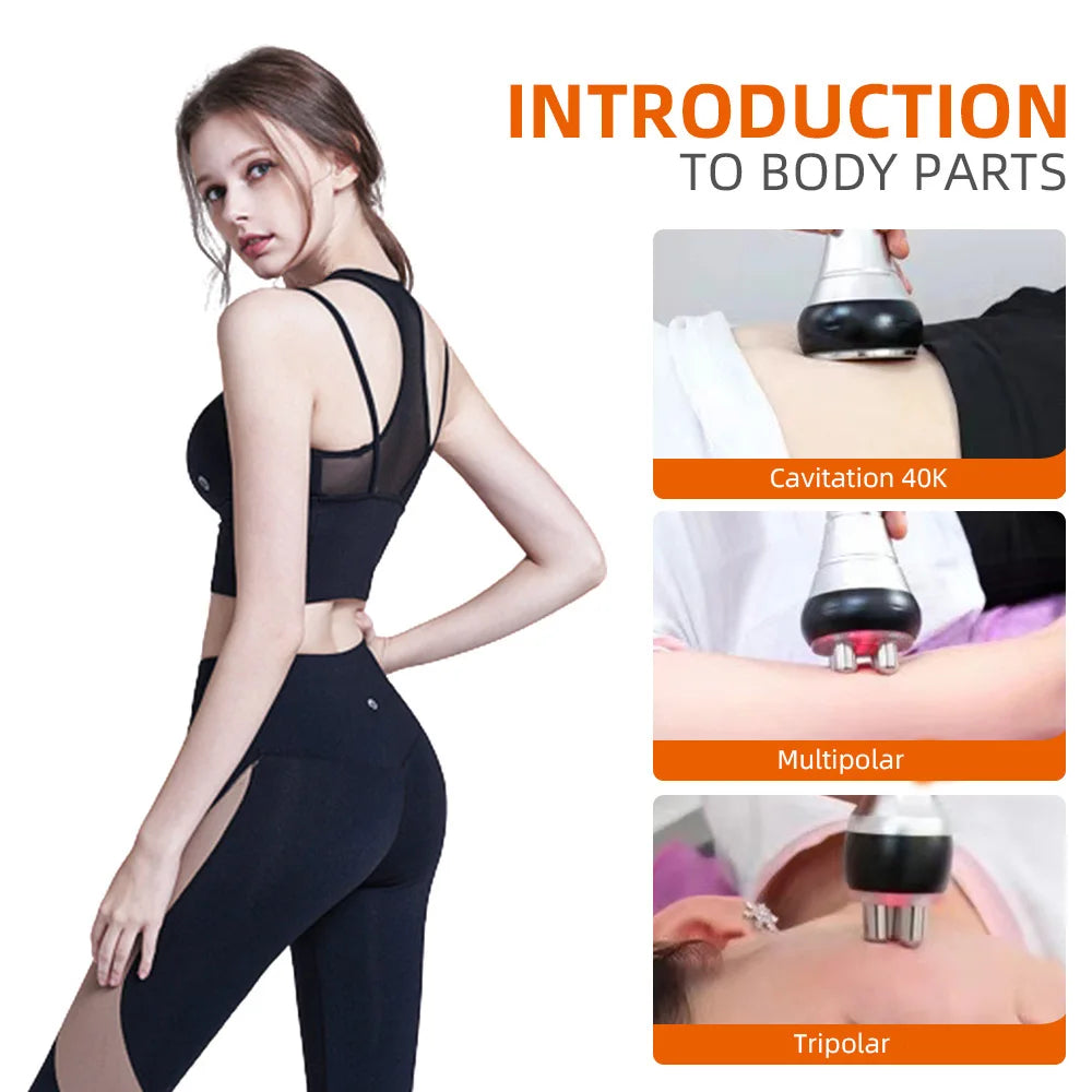 MISSHEART 3in1 Slimming Cavitation Machine Facial Body