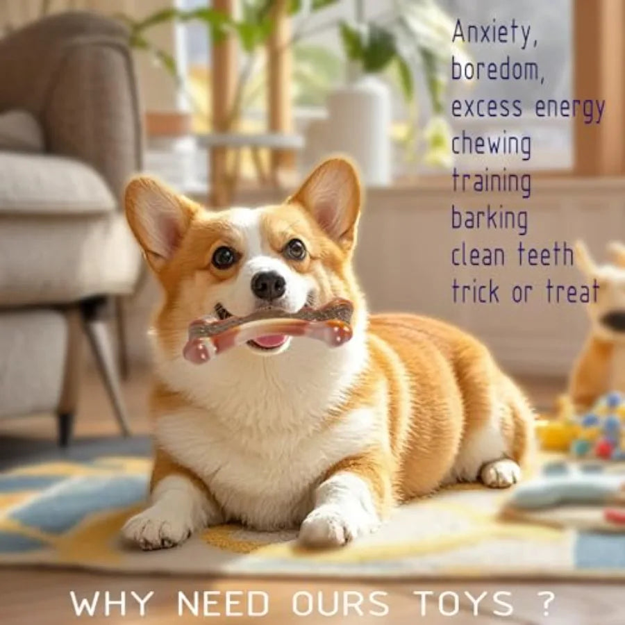 Yao Hui Huang Dog Bones Chew Toys Real Chicken Flavor