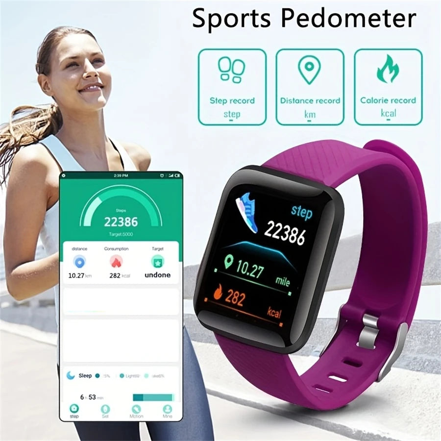 Smartwatch Fitness Tracker for Android and iOS