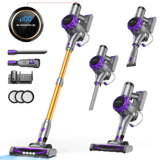 INSE YISORA Cordless Vacuum Cleaner 40KPa Suction