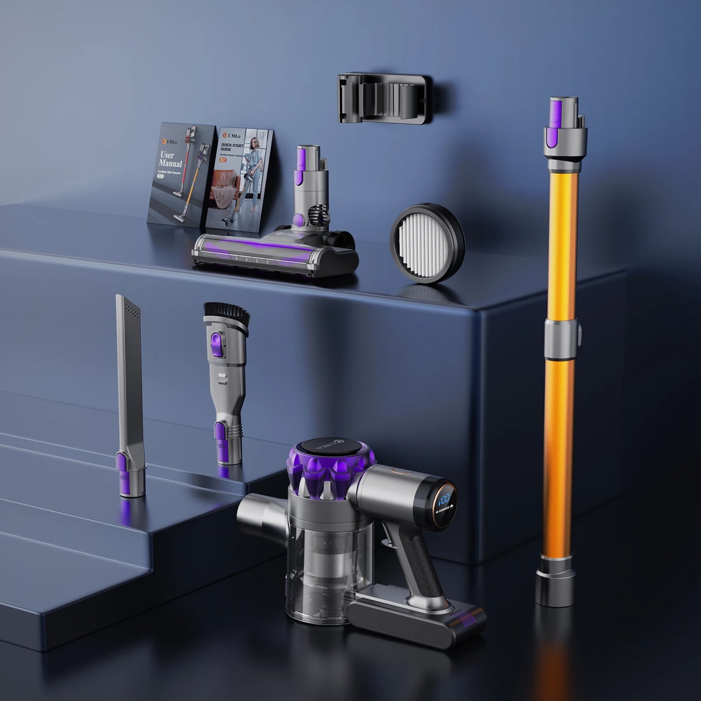 INSE YISORA Cordless Vacuum Cleaner 40KPa Suction