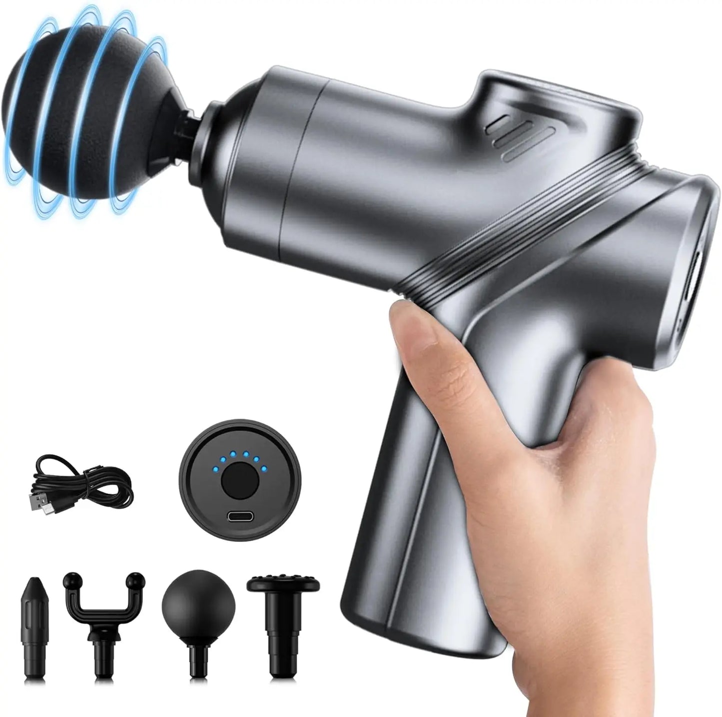 LEERCON Mini Muscle Massage Gun Silent Deep Tissue Relief