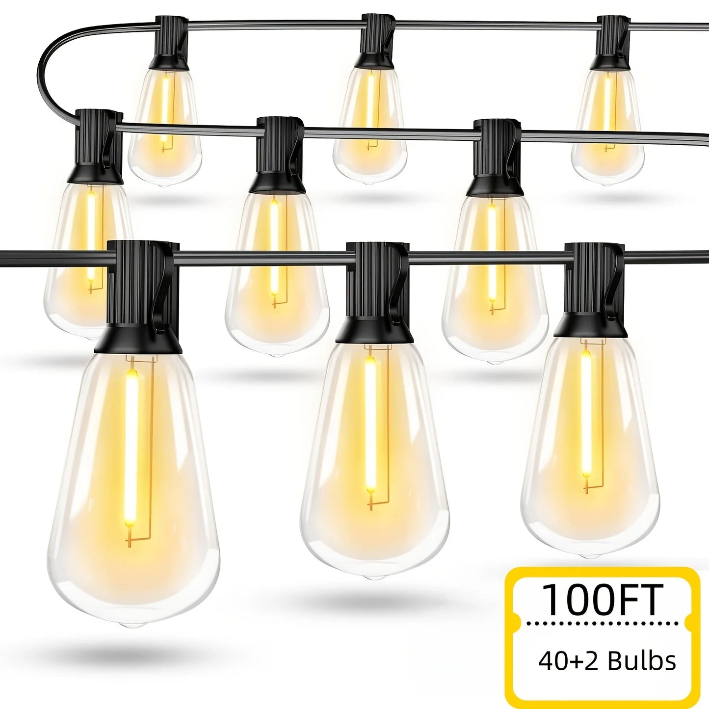 LED Outdoor String Lights ST38 Porch Deck Garden