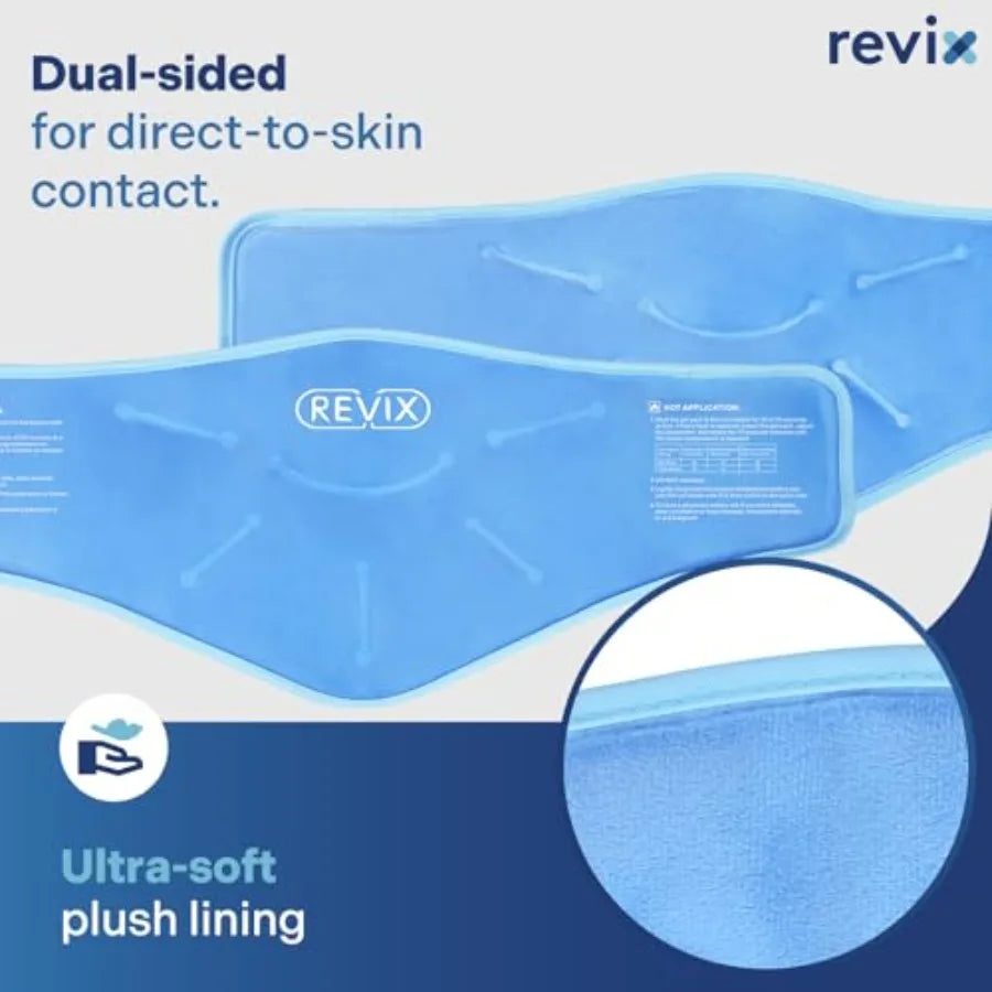 Neck Ice Pack Wrap Reusable Gel Cold Therapy Pain Relief