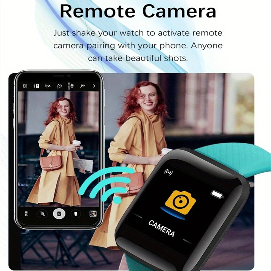 Smartwatch Fitness Tracker for Android and iOS